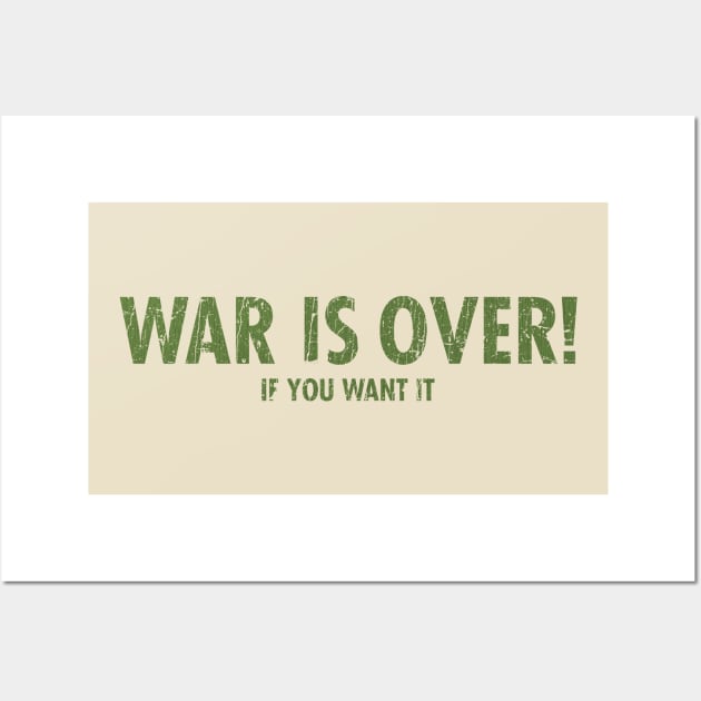 War Is Over Wall Art by JCD666